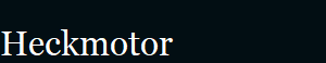Heckmotor